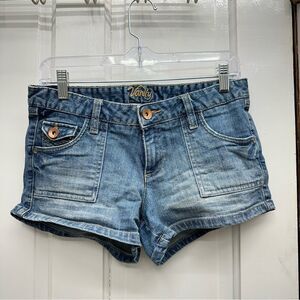 Vanity denim jean shorts women's 27 x 2.75